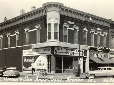 Historical image of Nevada's Main Street